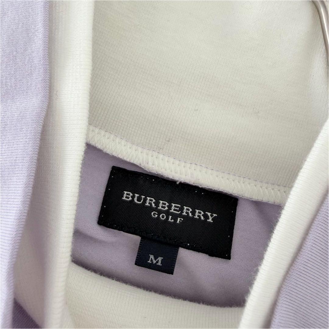 美品 BURBERRY GOLF バーバリー ゴルフ ハイネック カットソー M