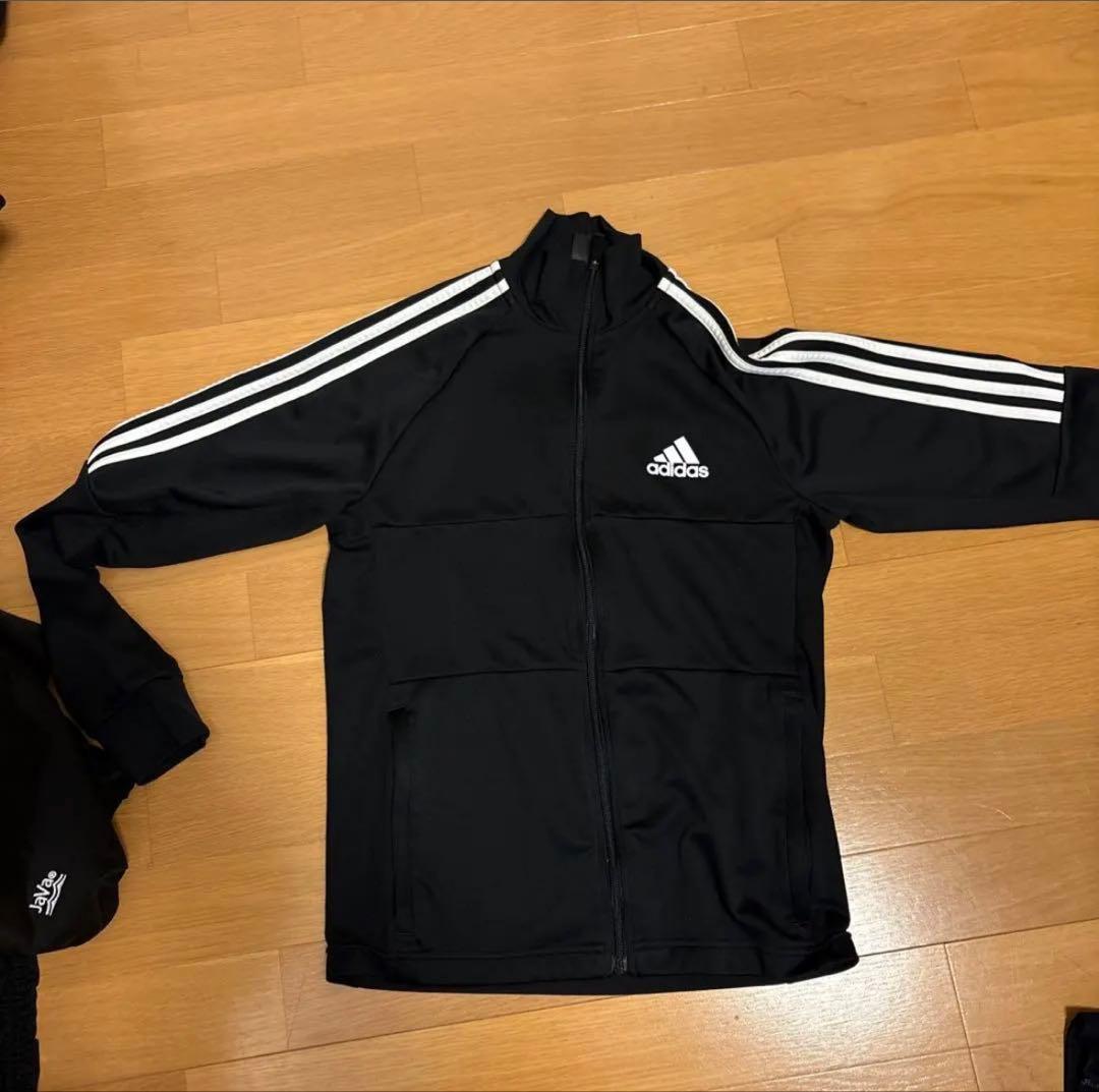 adidas ジャケット パンツ セット Mサイズ 黒