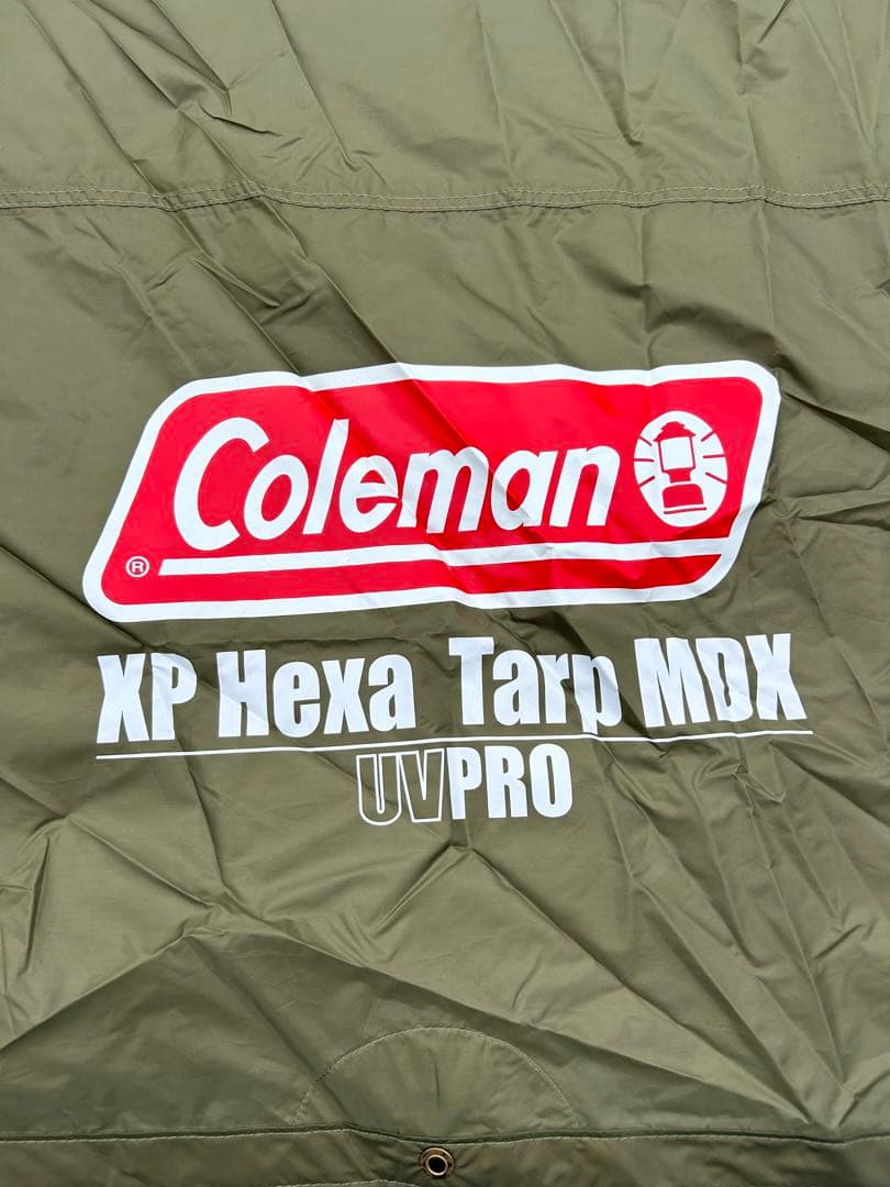 【美品】コールマン XPヘキサタープMDX オリーブ
