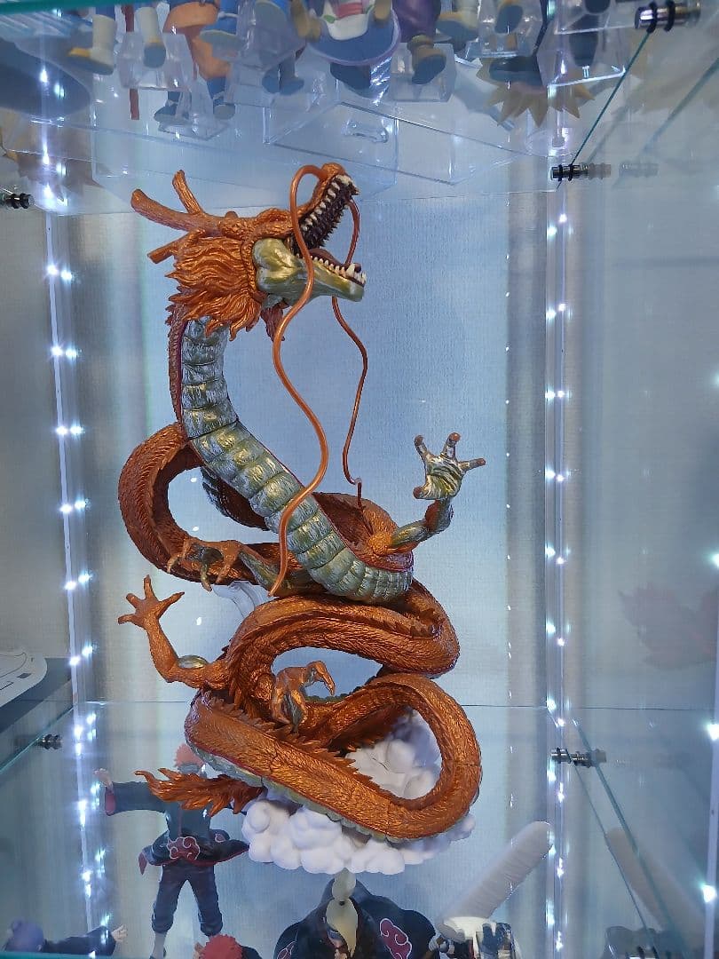 神龍ゴールド　【黄金神龍】 フィギュア 約36cm