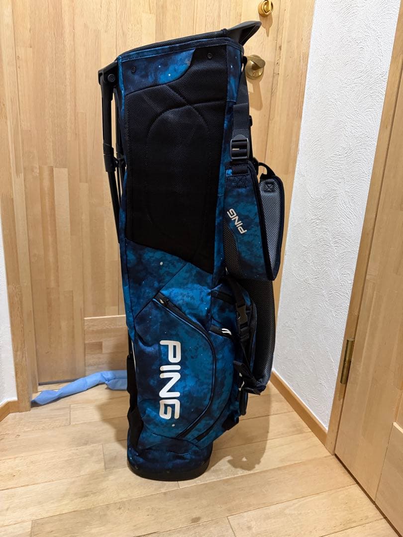 PING キャディバッグ 青