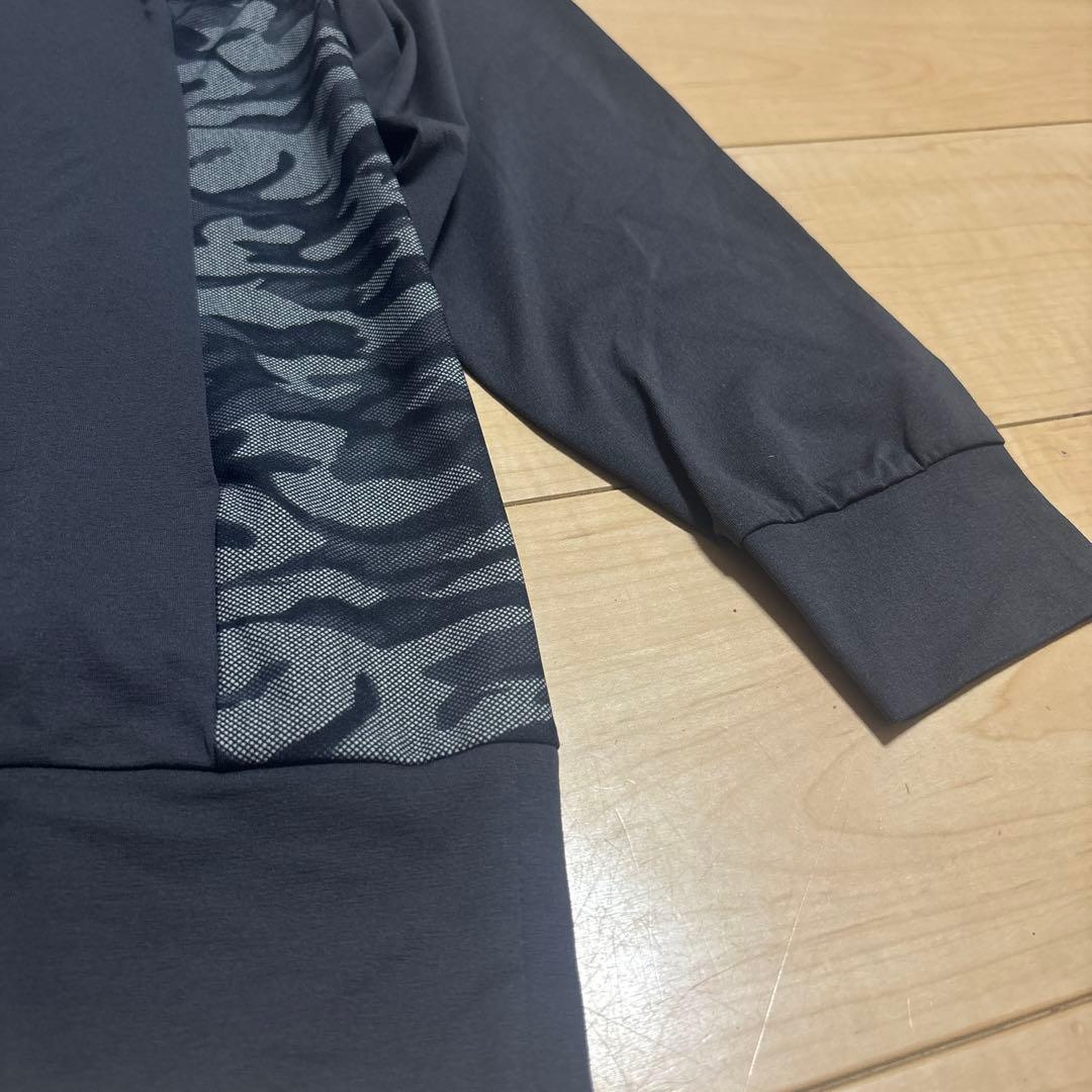 【BEAMS GOLF 】サイドカモ切替 モックネック XL 長袖