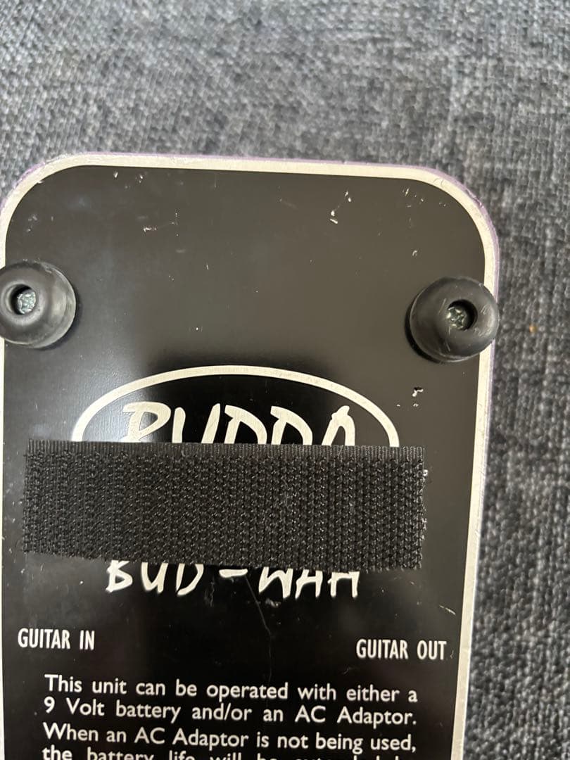 Budda BUD-WAH 赤ラベル ワウペダル 中古