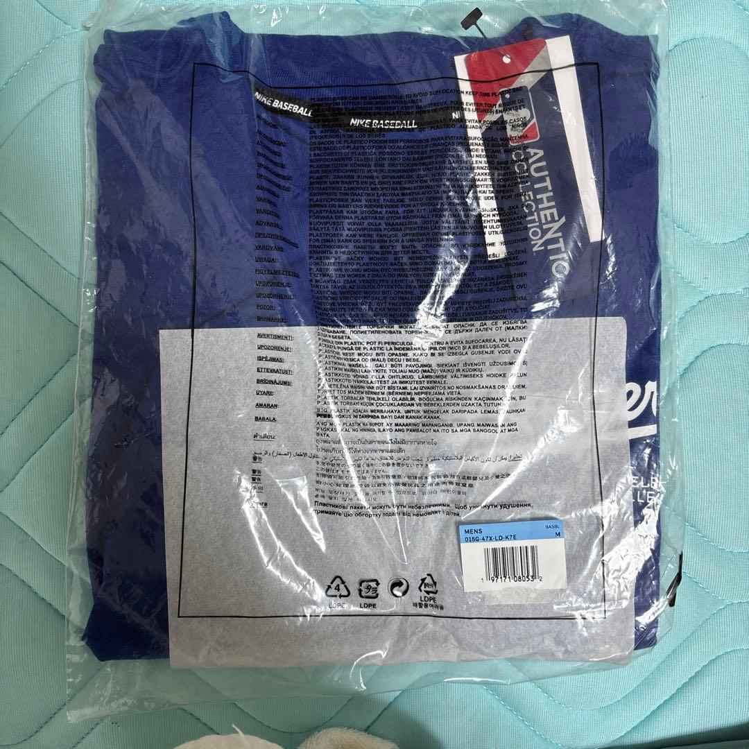 【新品未使用】　NIKE ドジャース　 オーセンティック　パフォーマンスTシャツ