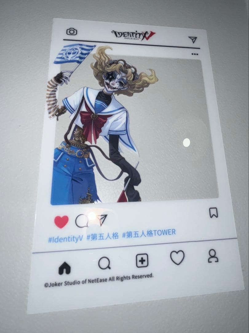 第五人格 東京タワー限定 タワーコラボ　SNS風クリアカード フラバルー