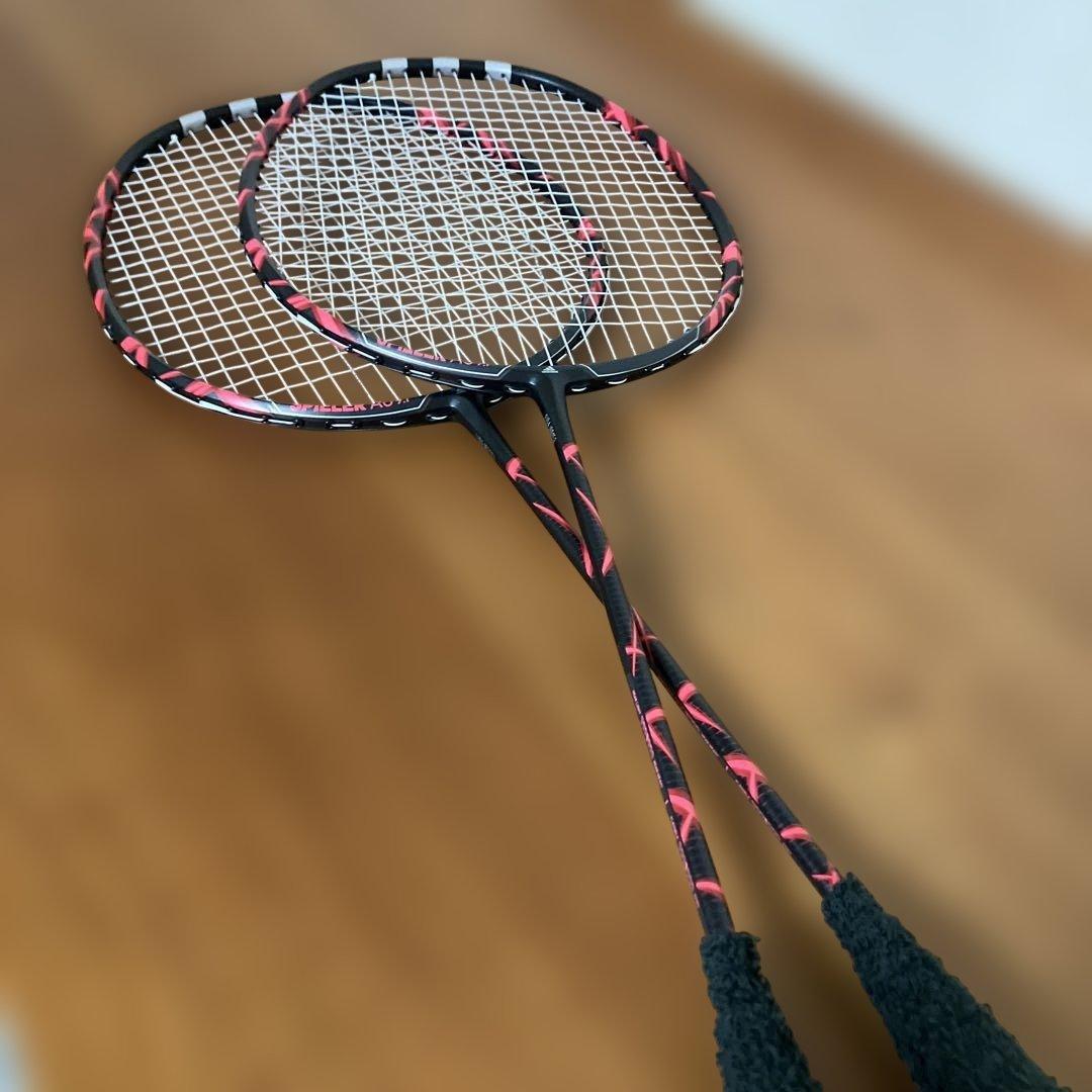 【美品】✨アディダス✨バドミントンラケット「SPIELER A09.1」2本売り