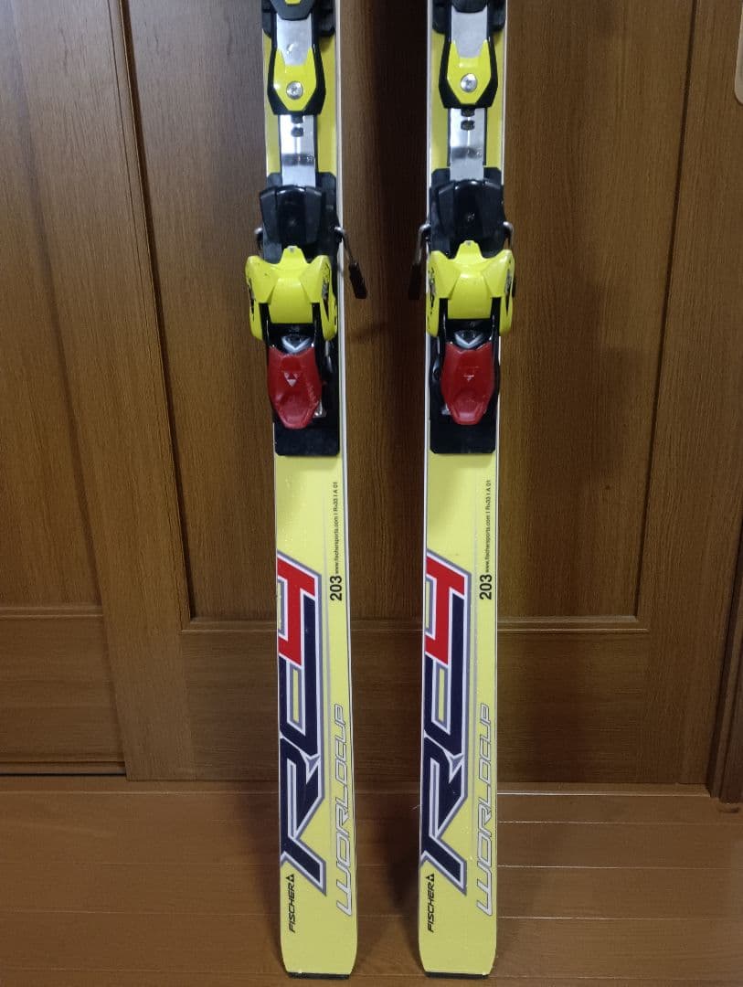 美品FISCHERフィッシャー スーパーG スキー 203cm R33