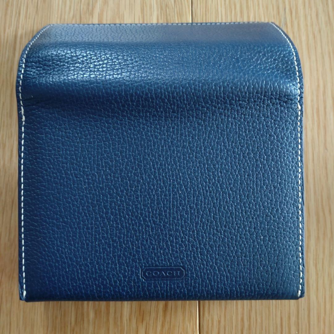COACH トランプレザーケース　カード2組付