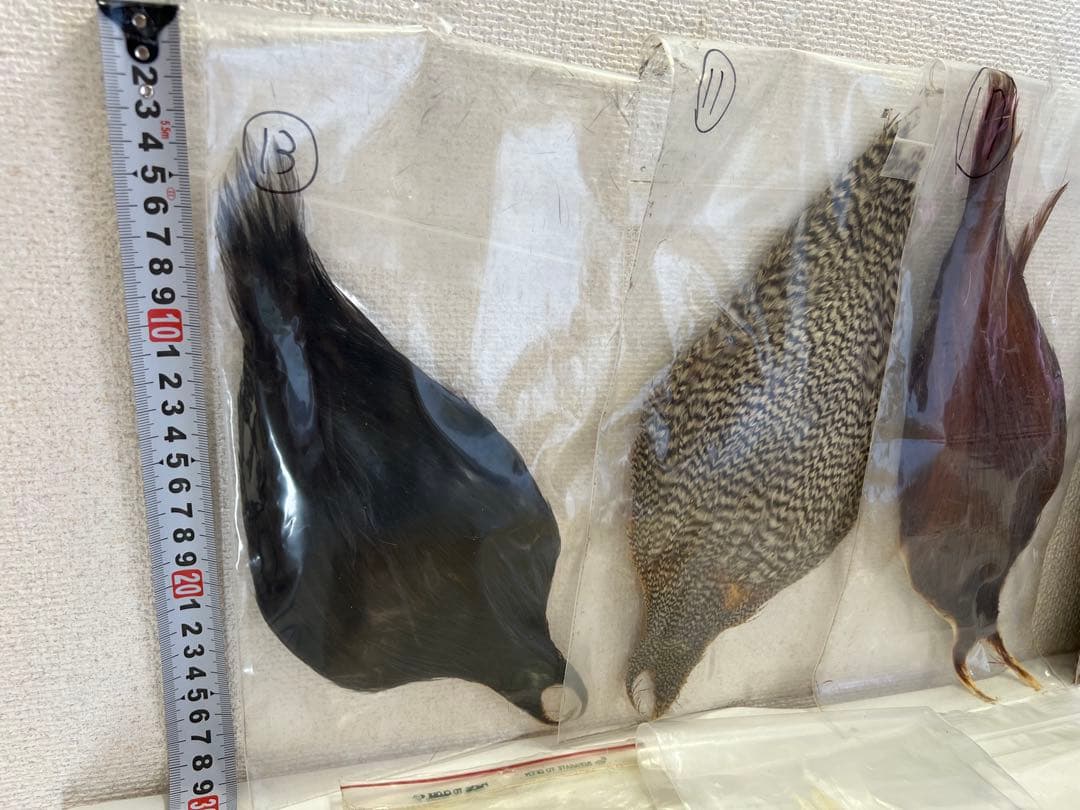 あ*わ様 釣具引退品　フライタイイング マテリアル大量まとめ売り　中古釣具　現状