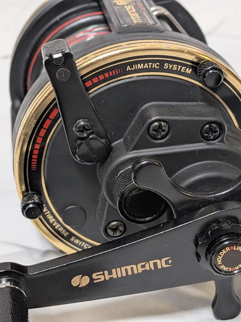 レア品シマノチタノス鯵GT3000両軸リール！