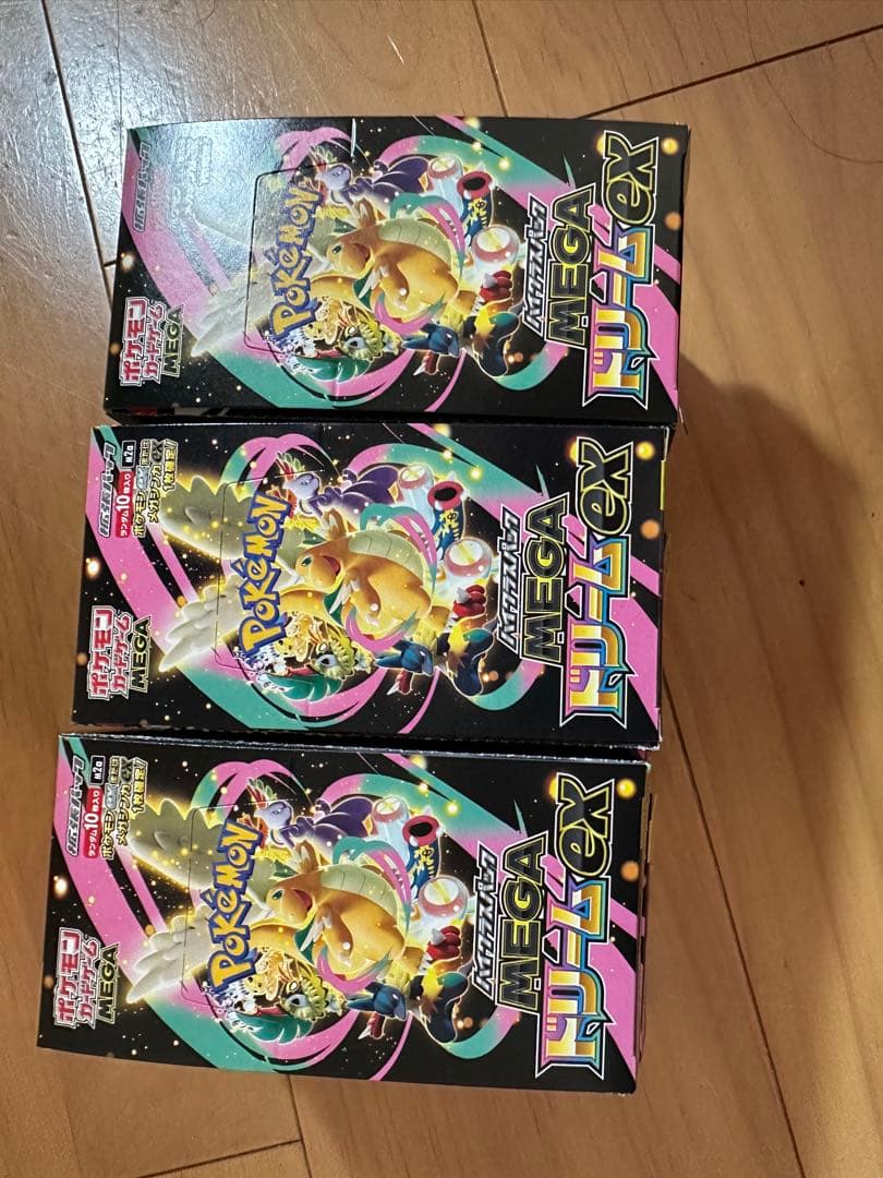 MEGAドリームex 6box 60パック シュリンク無しペリペリなし　ポケカ