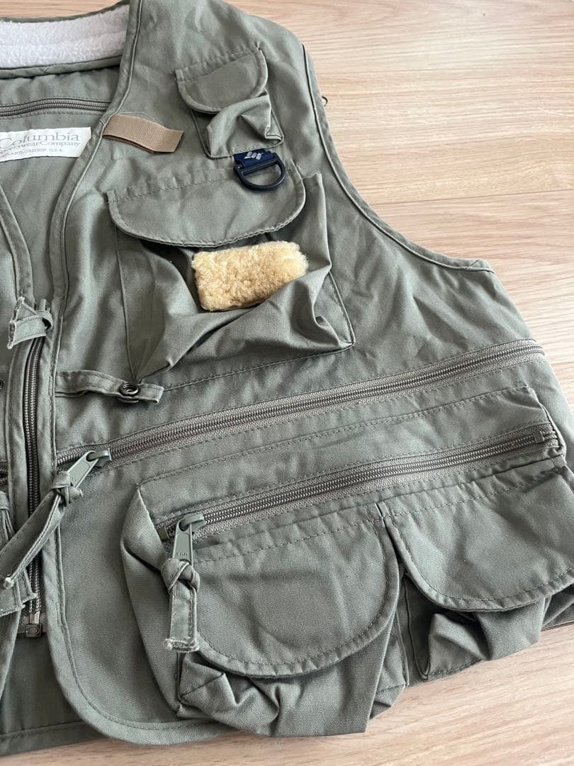 Columbia コロンビア フィッシング ベスト PFG 古着