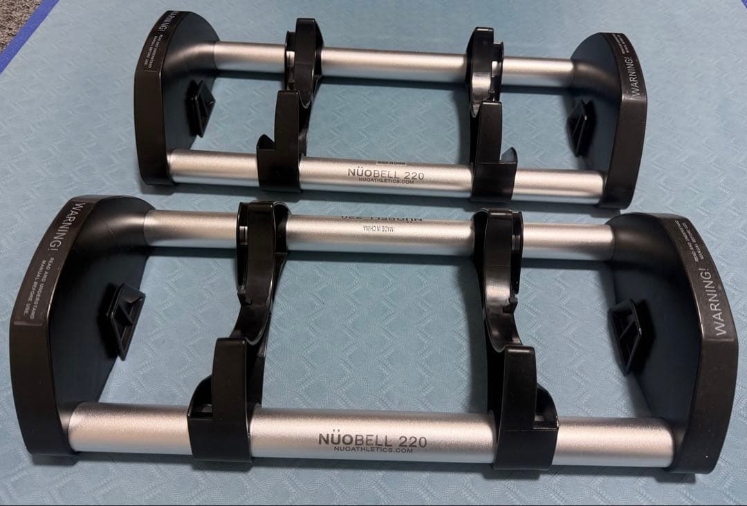 ②NUO FLEXBELL 220可変式ダンベル2kg刻み 最大20kg