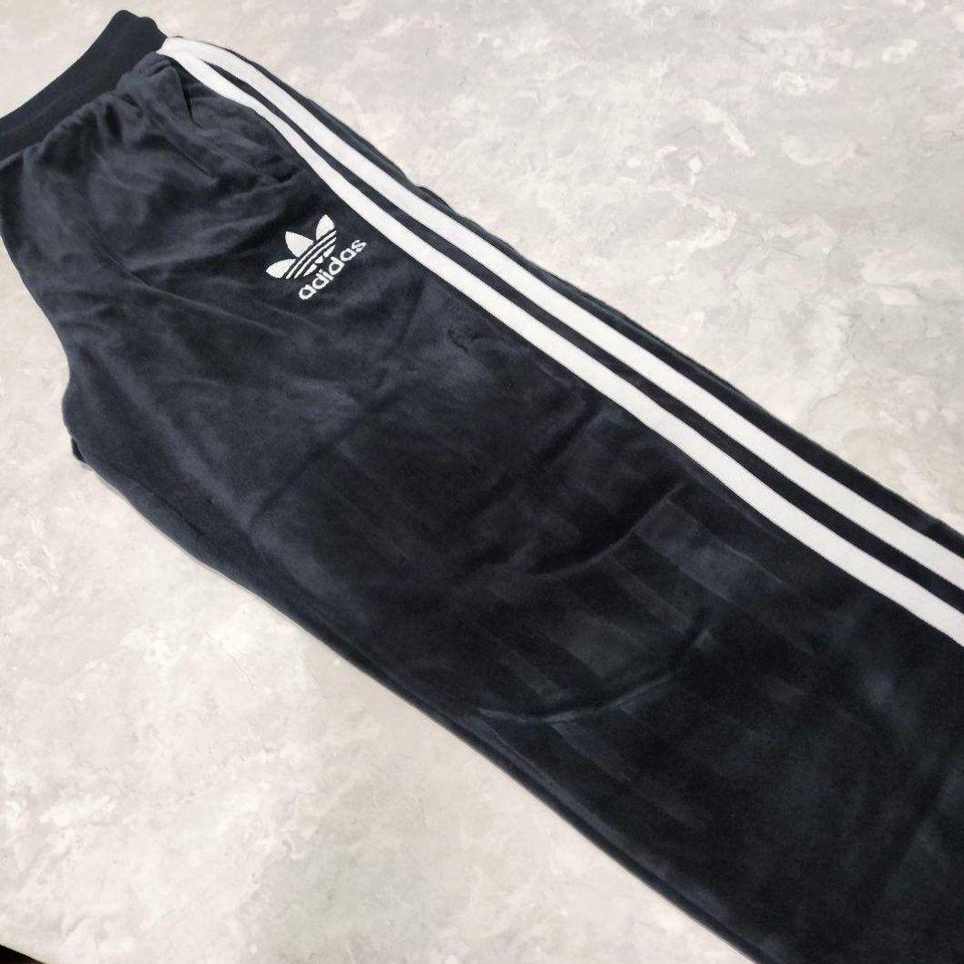 ★【人気】アディダス　トラックパンツ　ジャージ　ベロア　レディース　S