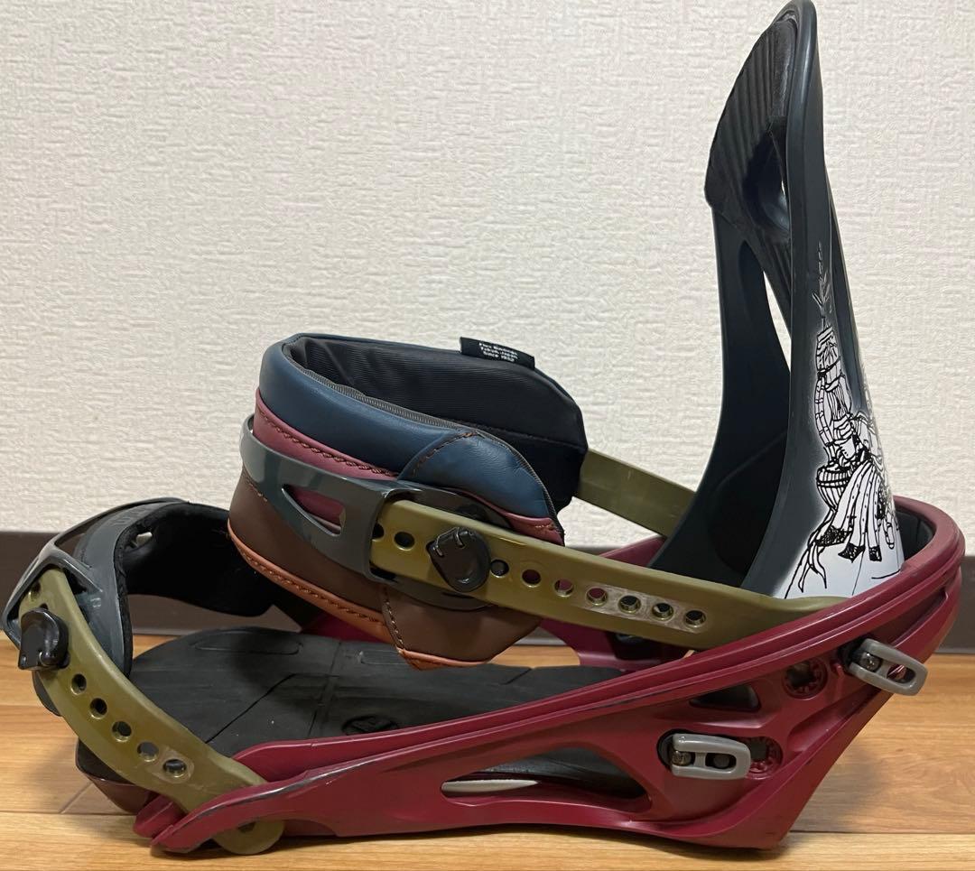 FLUX スノーボード ビンディング レッド/ブラック