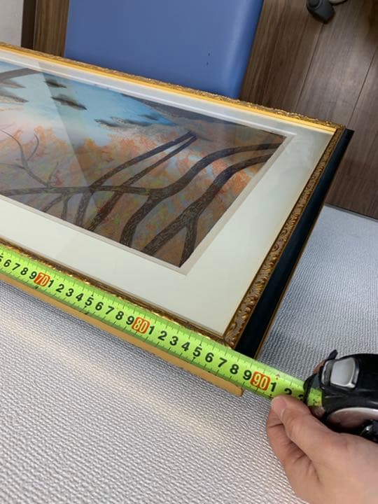 奥入瀬　リトグラフ