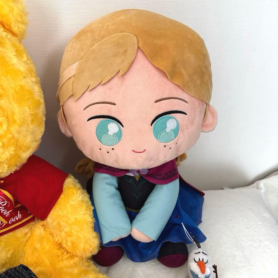 【Disney】キャラクター　ぬいぐるみ　28体まとめ　プーさん　アナ雪　白雪姫