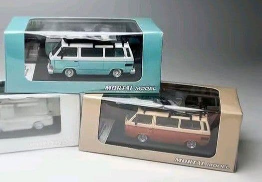 1/64MORTAL【VOLKSWAGEN　T3】TiffanyBlue《新品》