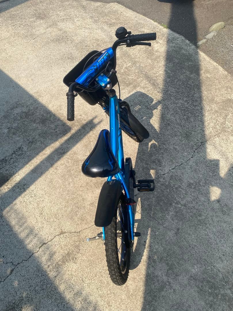 【引取り限定】AVIGO 16インチ 子供用自転車 青