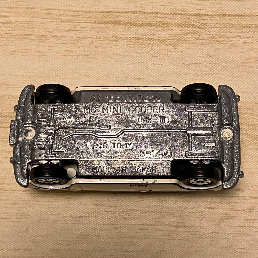 トミカ BLMC ミニクーパー S (MK-III) No.F8 1/50
