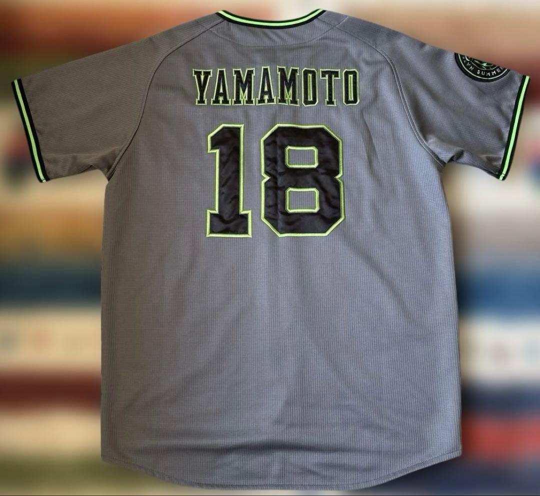 オリックス #18 山本由伸 夏の陣 ハイクオリティユニフォーム