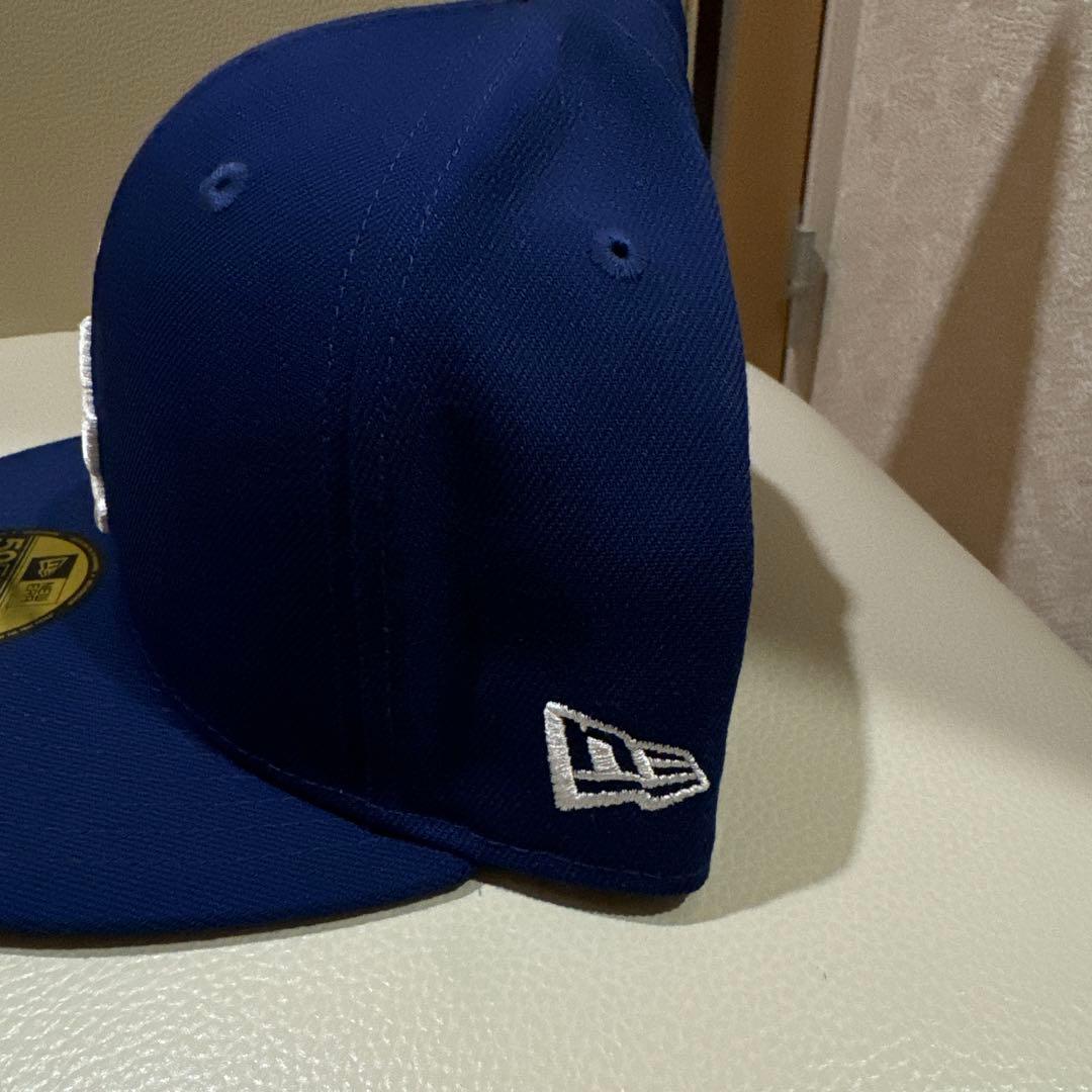 NEW ERA ロサンゼルスドジャース ハンバーガーpins付き　7 7/8