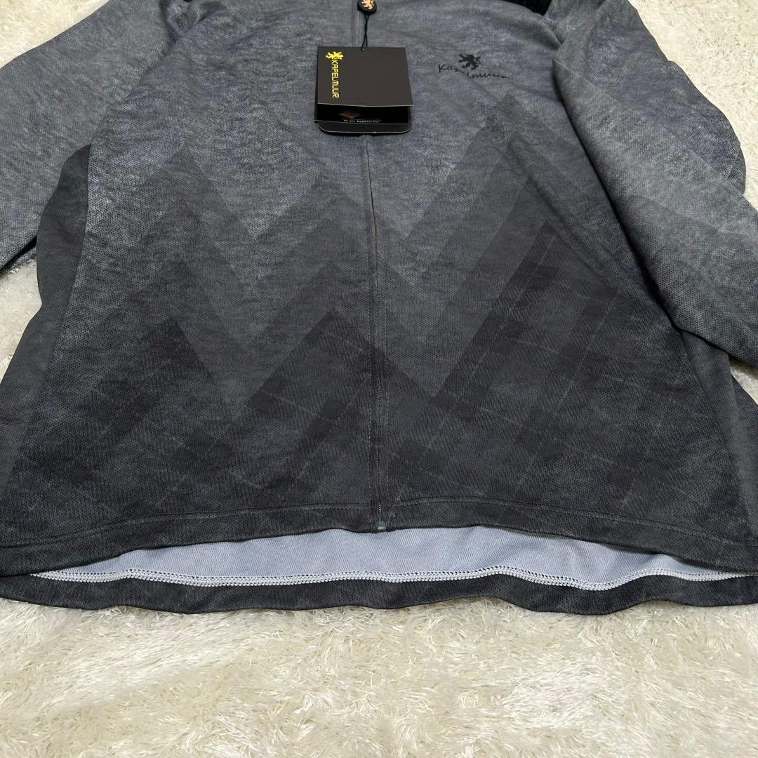 【KAPELMUUR】新品　マウントグラフグレー 長袖ジャージ　後ろポケットWL