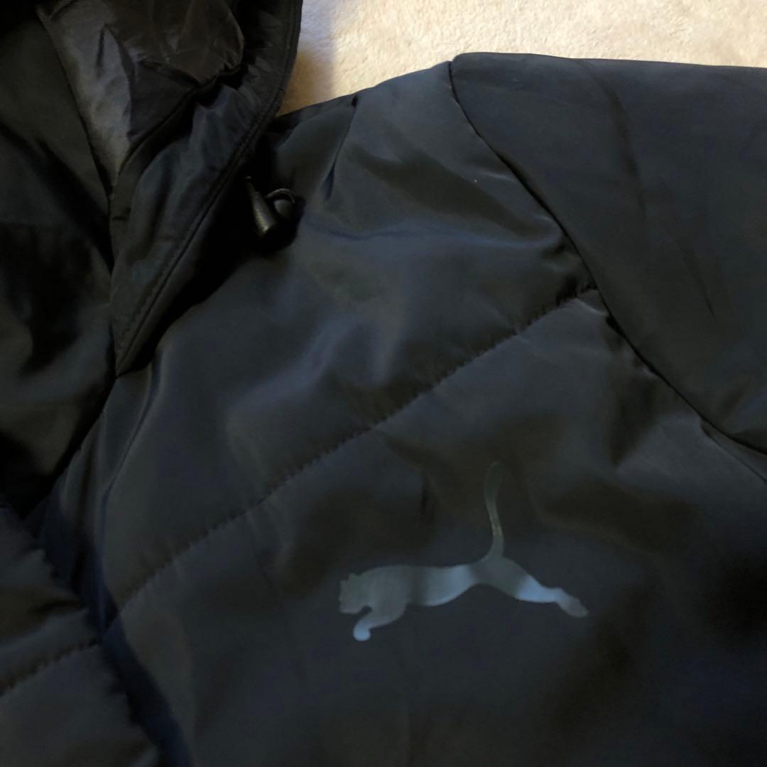 ★断捨離中！親もっち 様★PUMA プーマ　ベンチコート　ロング ブラック