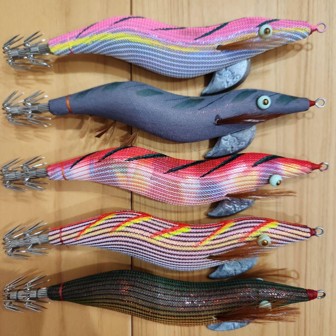【餌木猿3.5号】スーパーシャロー1本入りの5本セット　激レア　セットNo.⑥