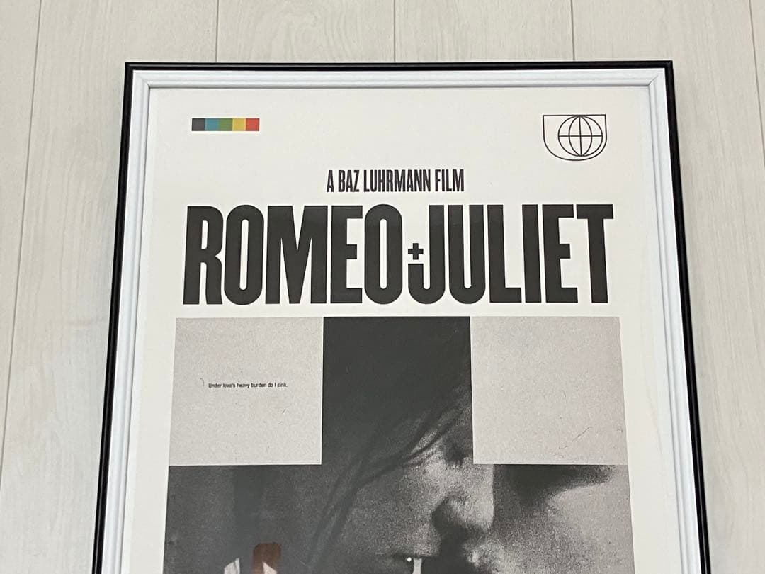 【額縁付き】 映画 ロミオ＋ジュリエット A2 ポスター オシャレ部屋
