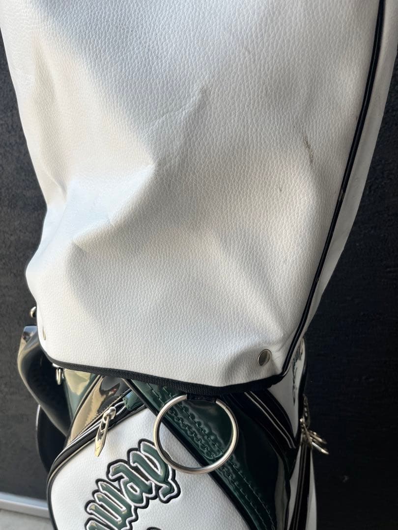 Callaway キャディバッグ 白 ゴルフクラブセット付き