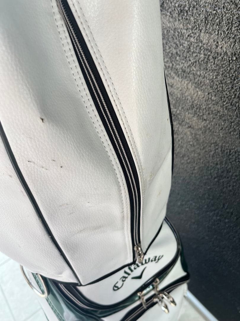 Callaway キャディバッグ 白 ゴルフクラブセット付き