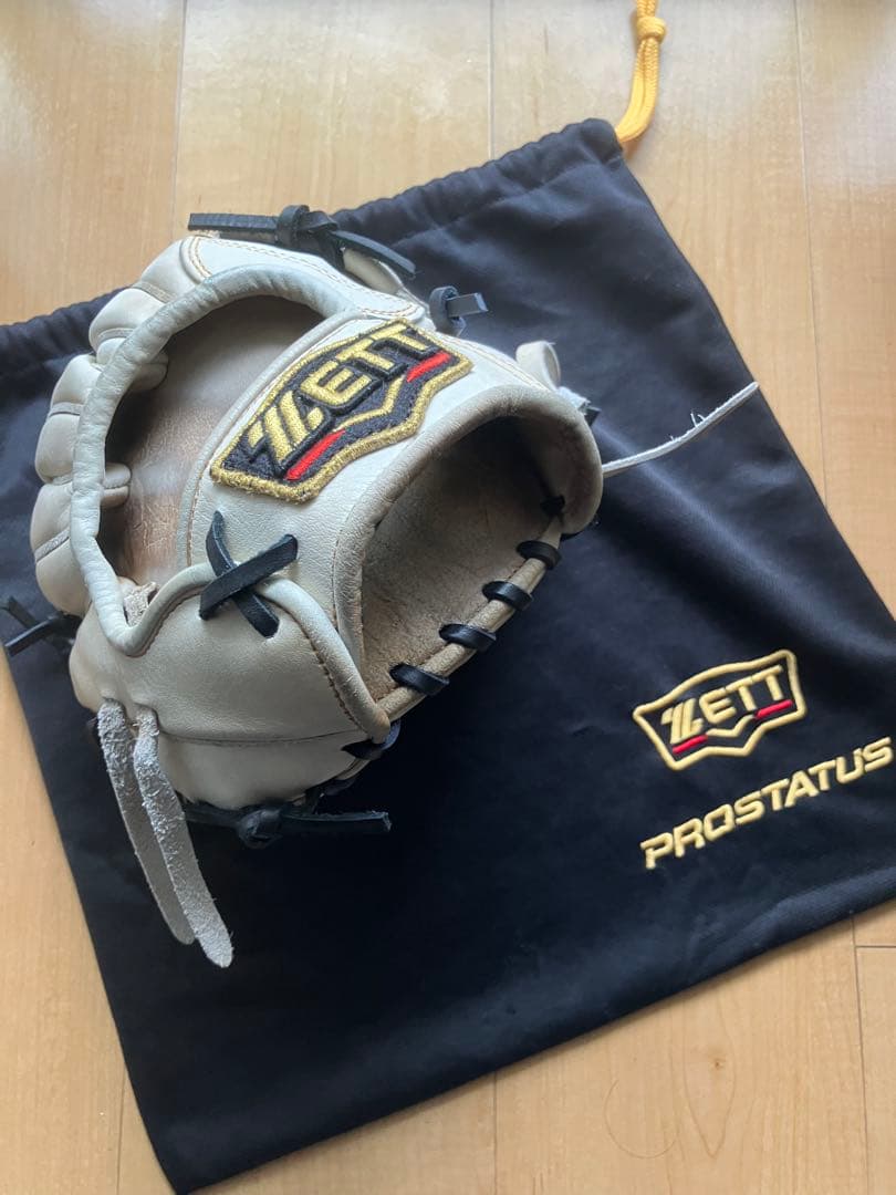 m*u様 【ZETT】ゼット プロステイタス 軟式グローブ 内野手 源田モデル