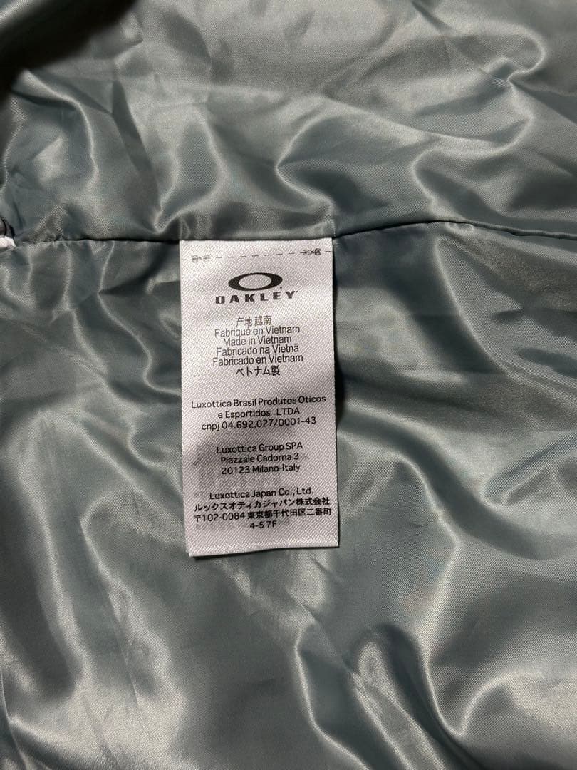 OAKLEY 中綿ジャケット 2XL 迷彩柄 保温 防寒フード付