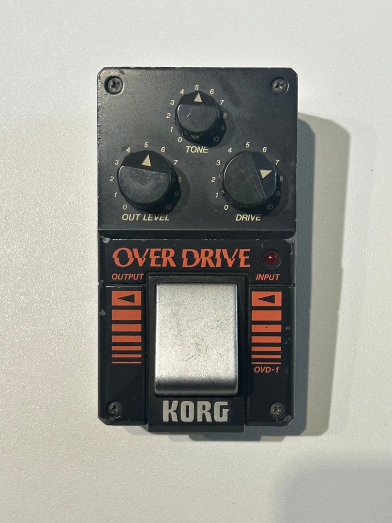 【当時物・完動品】KORG OVD-1 OVER DRIVE 布袋寅泰