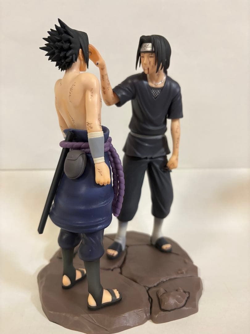 一番くじ NARUTO疾風伝 心を写す赤き瞳 ラストワン賞 サスケ＆イタチ 箱有