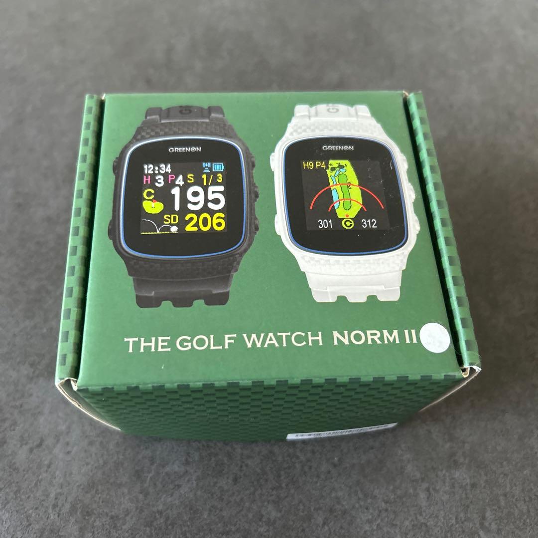 GOLF WATCH NORM II ホワイト