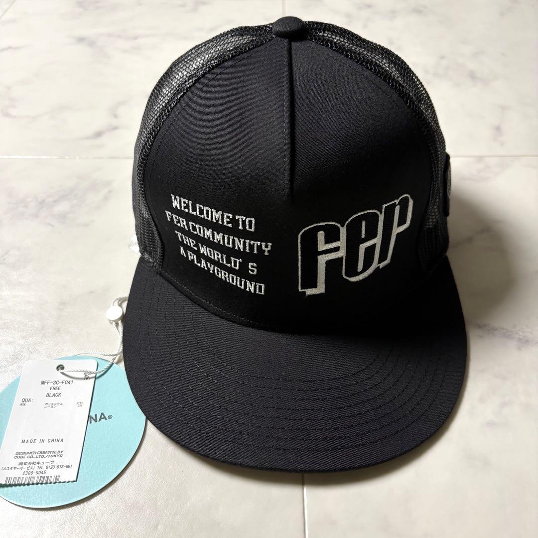 新品タグ付き MARK&LONA FER FF Cap キャップ ブラック