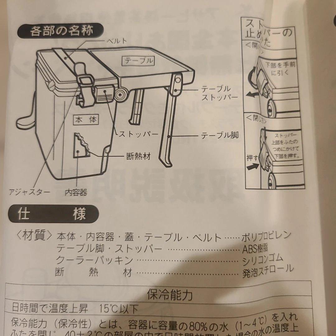 新品 アサヒ非売品 景品 クーラーボックス テーブル 食器付き レジャー レトロ