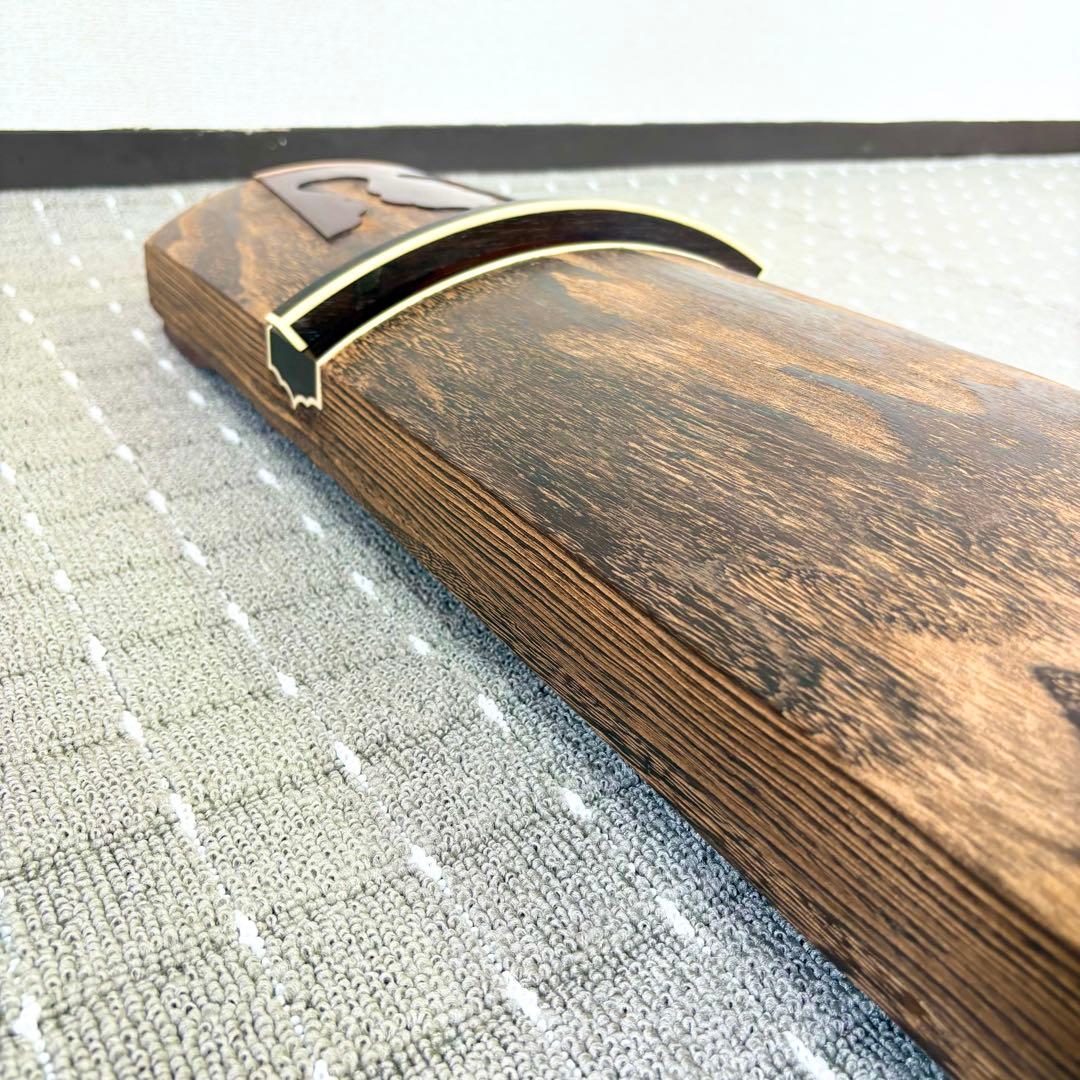 新品未使用 お琴 フルセット付属品付 半上角すだれ彫 定価26万円相当 糸張り込