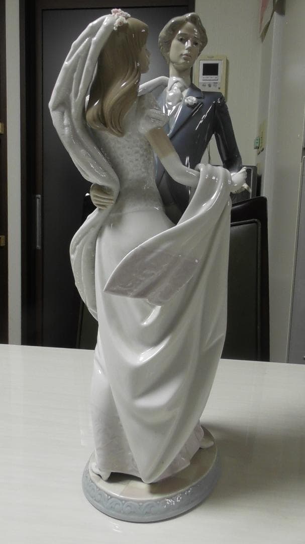 ヨシカネ　LLADRO　リヤドロ　【ウェディング・ダンス】H37　Ｌ510
