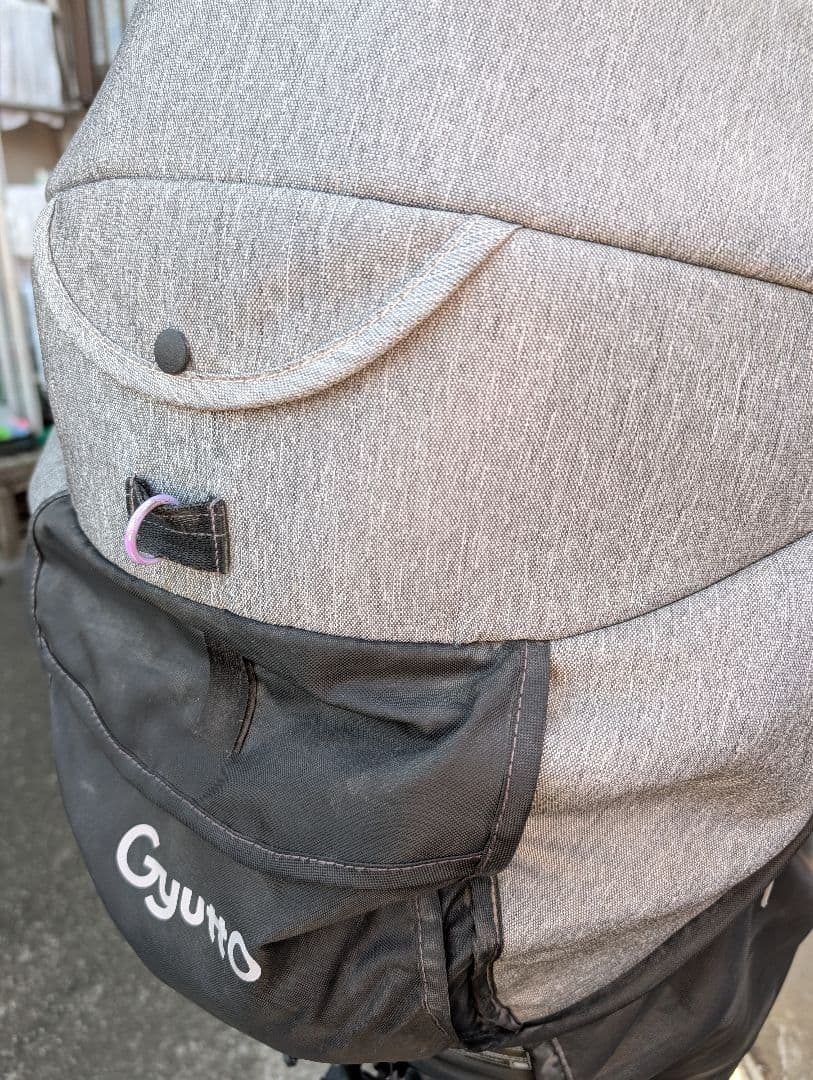 ギュットクルーム　純正　レインカバー　型崩れなし　gyutto　チャイルドシート