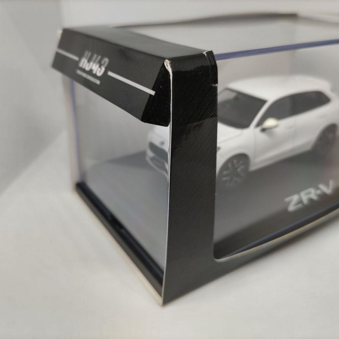 【美品】1/43ミニカー ホンダ ZR-V e:HEV プラチナホワイトパール