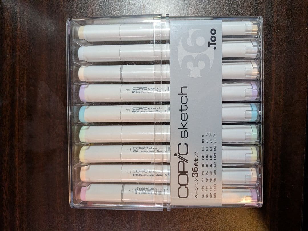 コピック Copic Sketch 36色セット+25色