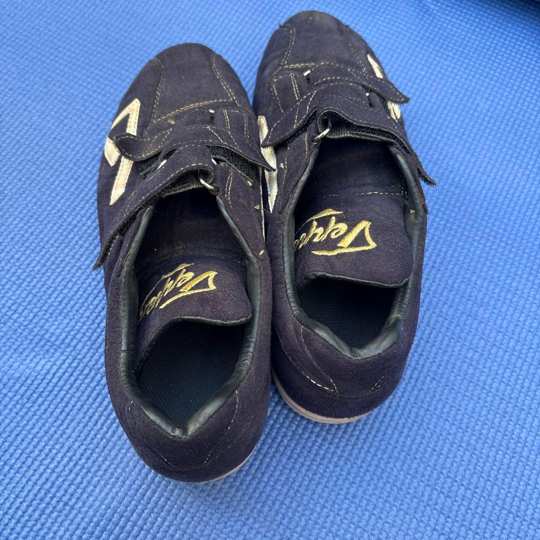 テッペン　野球　スパイク　ヌバック　26.0 美品　ネイビー