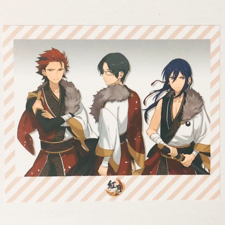 新品★あんスタ【紅月】オンリーショップ特典★インスタント写真風カード★4点セット