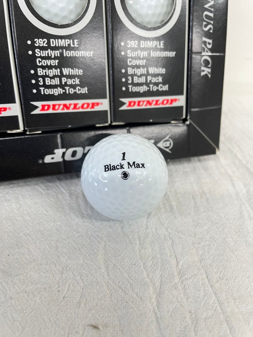 DUNLOP BLACK MAX ゴルフボール 15個セット