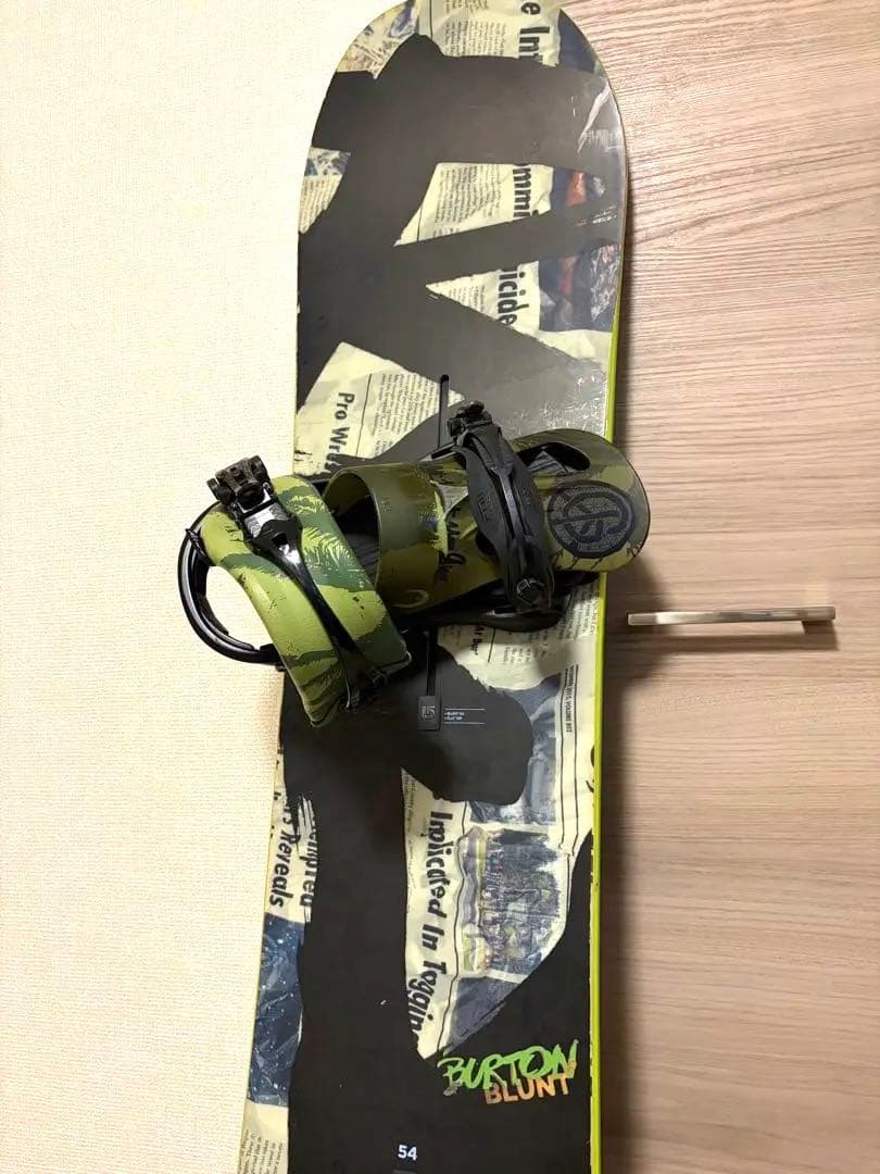 Burton スノーボード154cm 3点セット