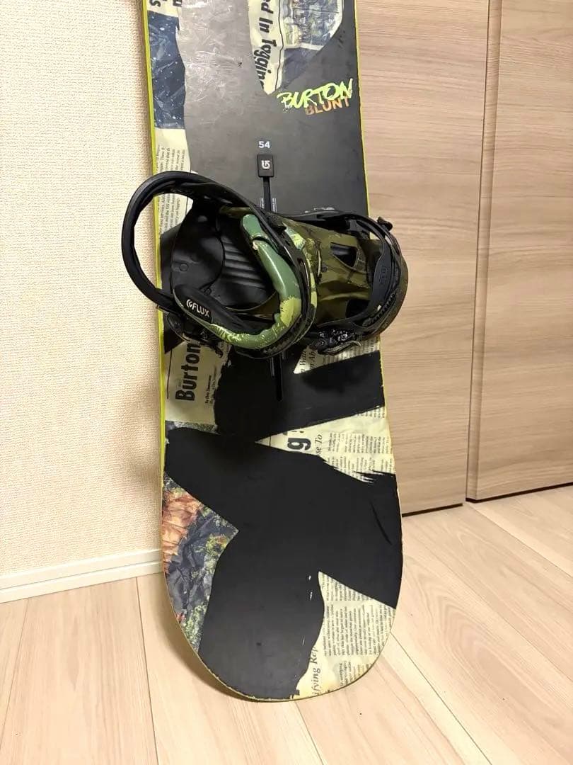 Burton スノーボード154cm 3点セット