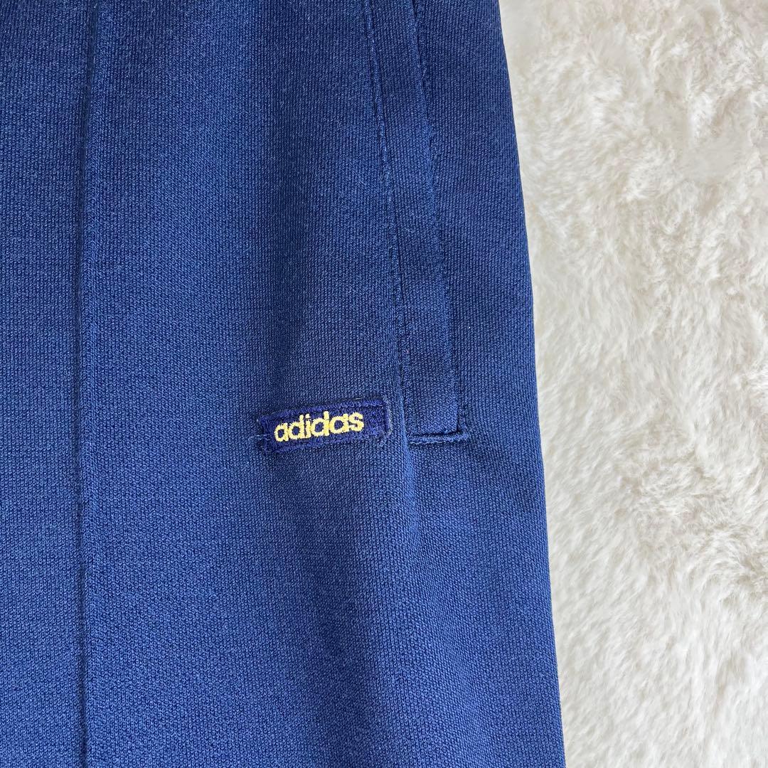 70s 80s アディダス トラックパンツ 西ドイツ製 テクノ 裾ファスナー L